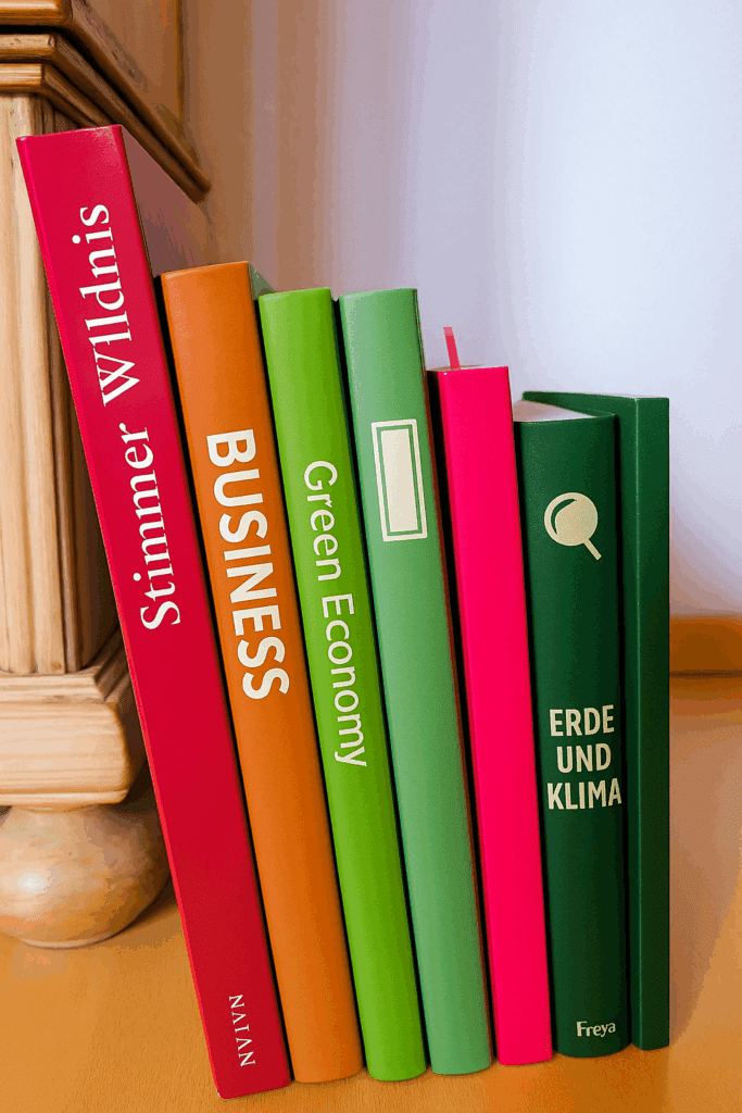 imaginäre Buchrücken